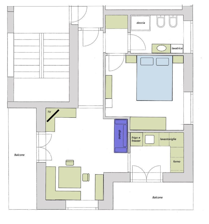 דירות קאמפיטלו די פאסה Casa Soraruf מראה חיצוני תמונה